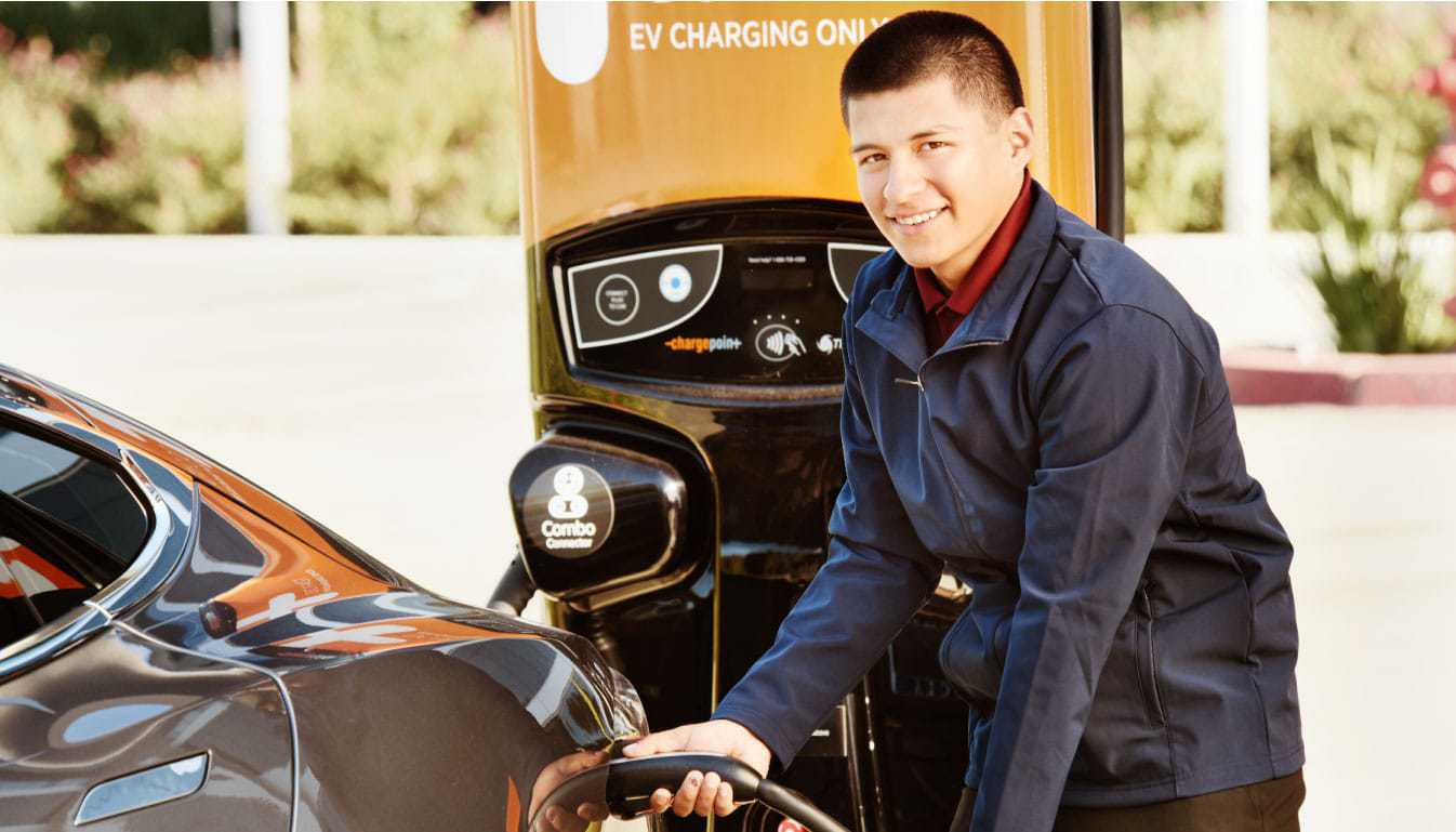 Electric vehicle charging service